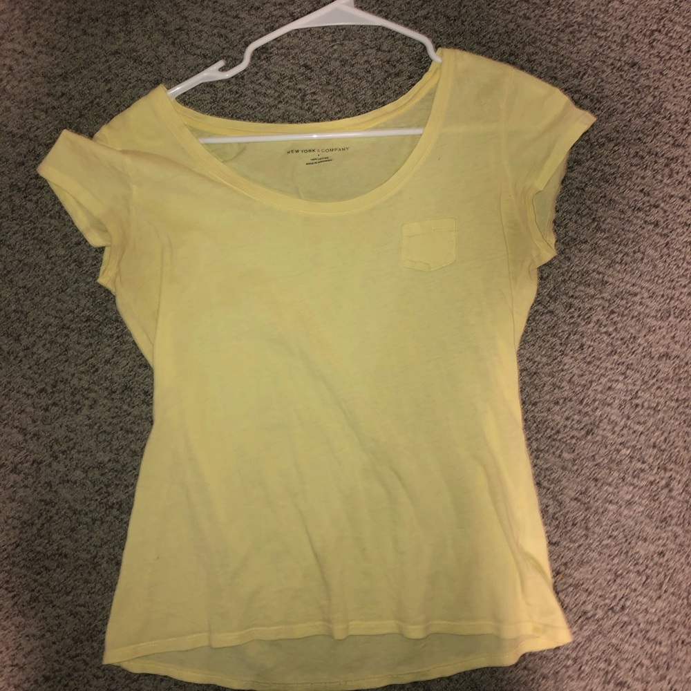 Yellow t-shirt